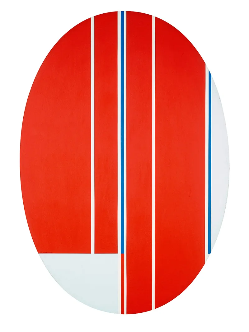 Eclipse vertical roja
