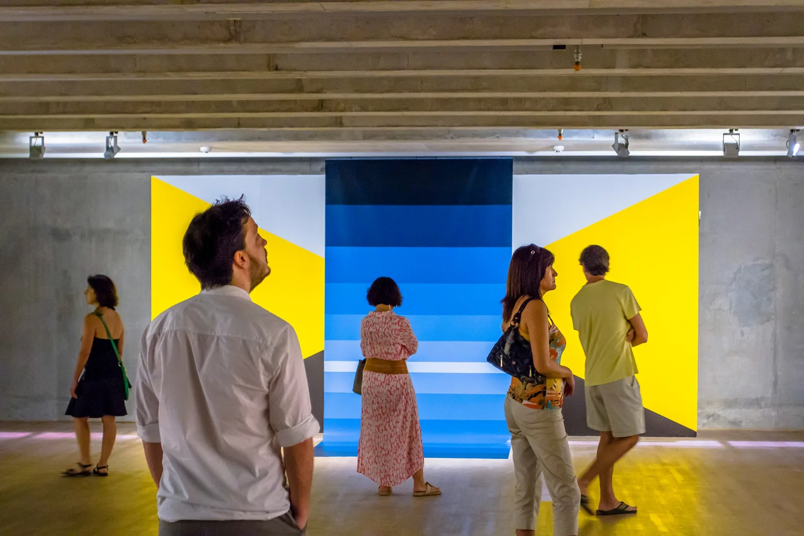 Con el objeto de generar nuevos abordajes a la abstracción geométrica actual, el MACBA propone, con Geometría al límite, un recorte de la escena contemporánea argentina que tiene como protagonistas a varios de sus artistas más relevantes: Alejandra Barreda, Carla Bertone, Cecilia Biagini, Gabriela Böer, Fabián Burgos, Juan José Cambre, Natalia Cacchiarelli, Valeria Calvo, Beto de Volder, Verónica Di Toro, Lucio Dorr, Mariano Ferrante, Jimena Fuertes, Silvia Gurfein, Graciela Hasper, Guillermo Kuitca, Julia Masvernat, Karina Peisajovich, Inés Raiteri, Roberto Scafidi, Pablo Siquier, Andrés Sobrino, Leila Tchopp, Mariano Vilela y Carola Zech.    La exhibición recorre la década del 90 hasta la actualidad. La diversidad en las obras deja en evidencia la lectura individual de cada artista sobre la geometría, revelando las múltiples posibilidades visuales y conceptuales que ofrece este lenguaje.