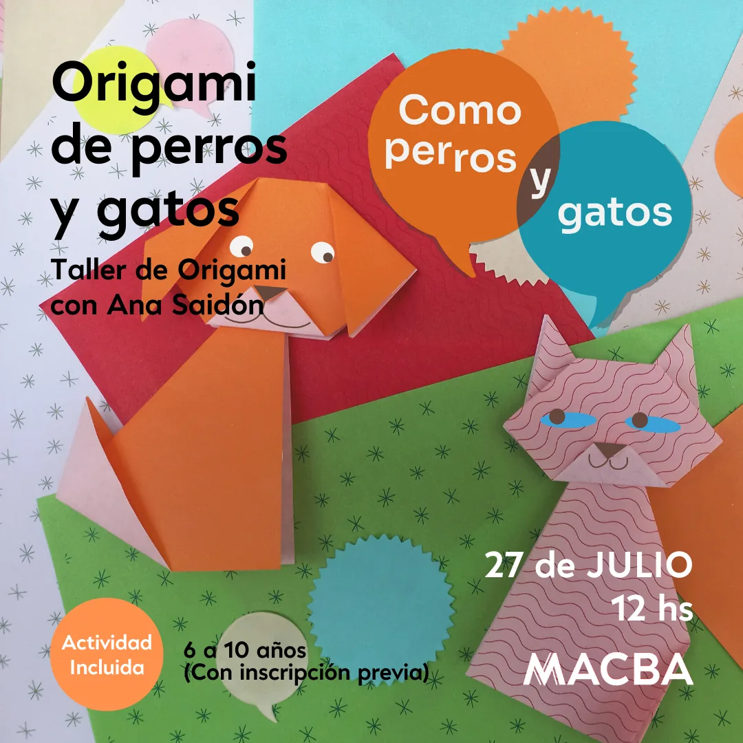 ORIGAMI DE PERROS Y GATOS