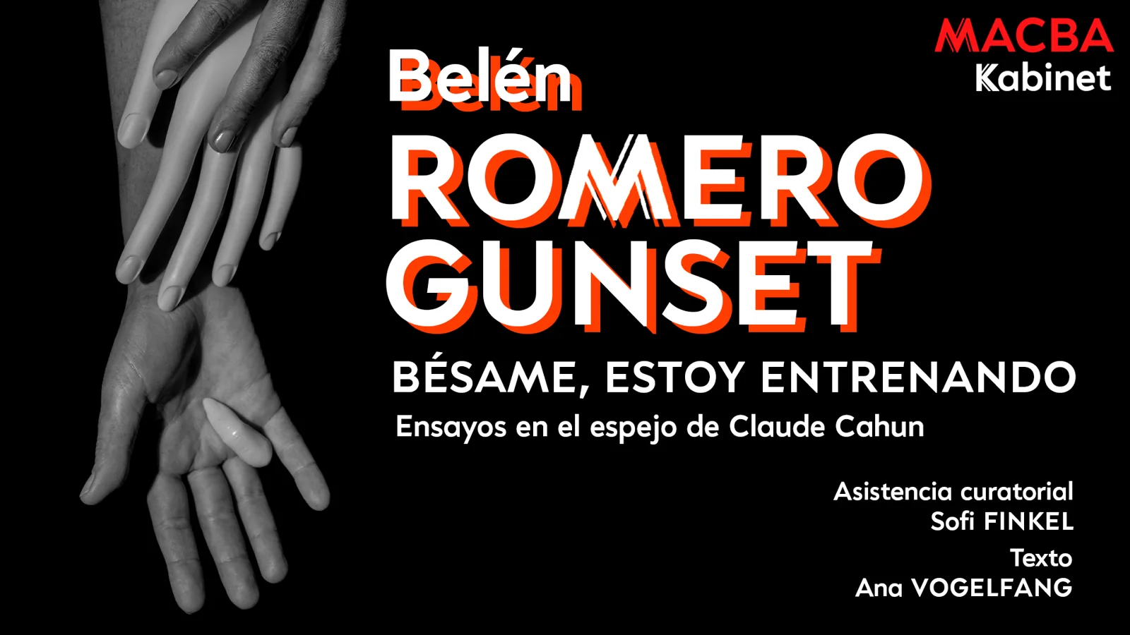 MACBA KABINET – BELÉN ROMERO GUNSET
